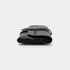 Black Man-made Leather Box