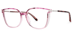Rodz Square Pink Glasses