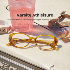 Lennon Tortoise Oval Glasses