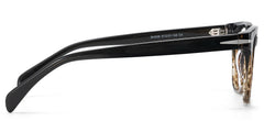 Rocco Rectangle Brown Frame Polarized Sunglasses