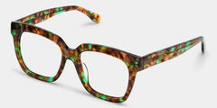Xion Square Green-Tortoise Glasses