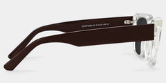 Garza Rectangle Clear Glasses