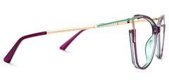 Yomary Cateye Purple Glasses