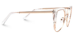 Brewer Cateye Clear Glasses