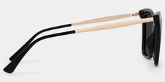 Isaebella Butterfly Black Glasses