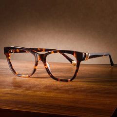 Julian Square Tortoise Glasses