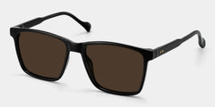 Burgos Square Black Glasses