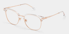 Naranjo Browline Clear Glasses