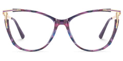 Yomary Cateye Purple-Tortoise Glasses