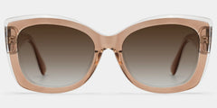 Rosie Clear Brown Butterfly Sunglasses
