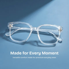 Oglesby Square Clear Glasses