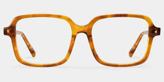 Talia Square Yellow Glasses