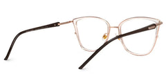 Marisa Cateye Beige Glasses
