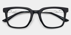 Reese Square Black Glasses