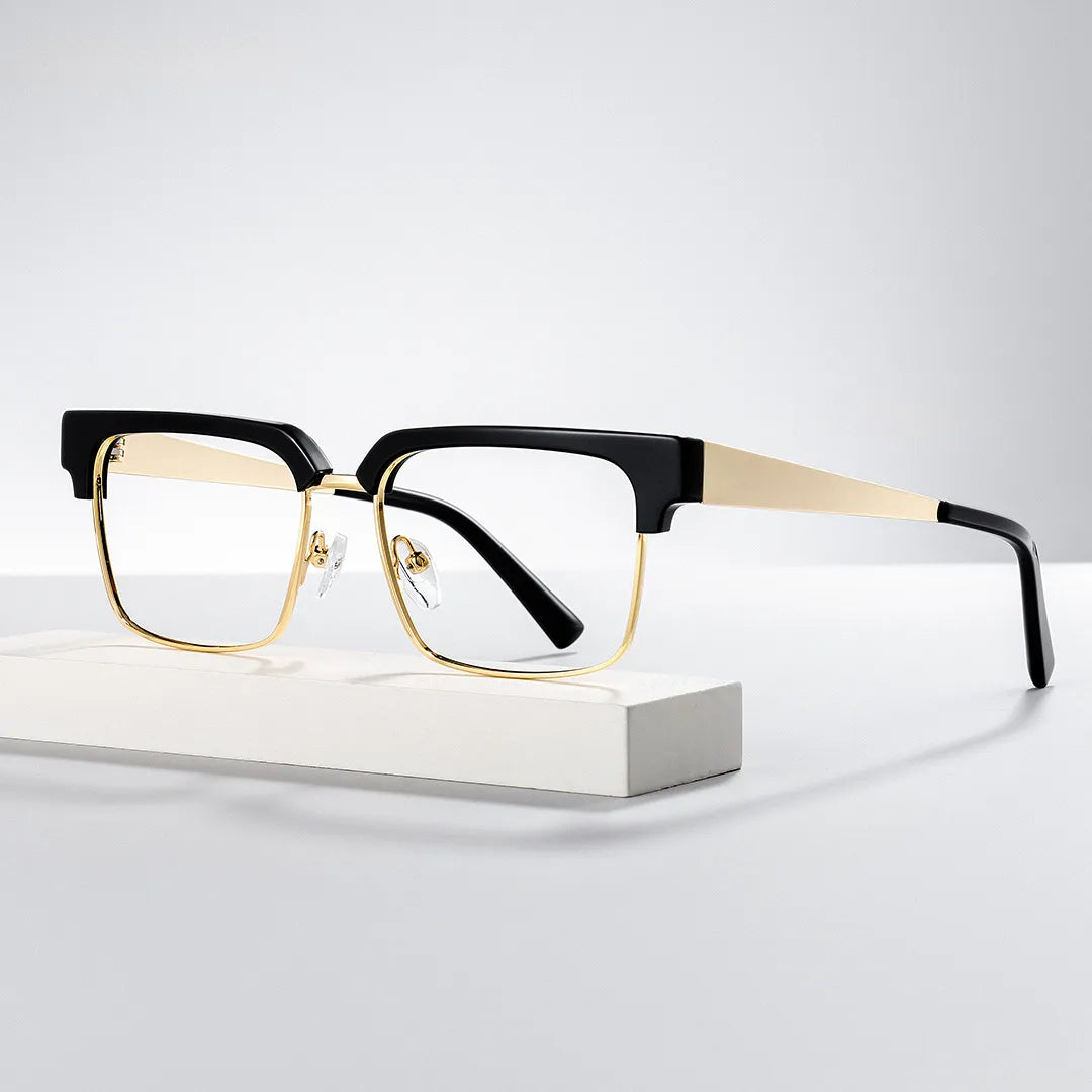 Gerena Browline Black Glasses