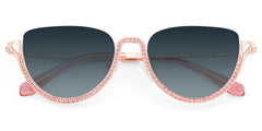 Sparkle Cateye Pink Sunglasses
