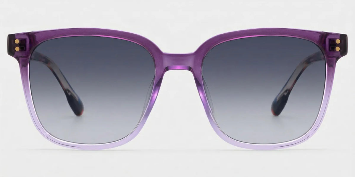 Donnalyn Purple Square Glasses