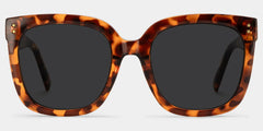 Ebony Square Tortoise Sunglasses