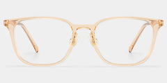 Lily Rectangle Yellow Glasses