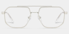 Autumn Aviator Silver Glasses