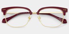 Nathan Browline Red Glasses