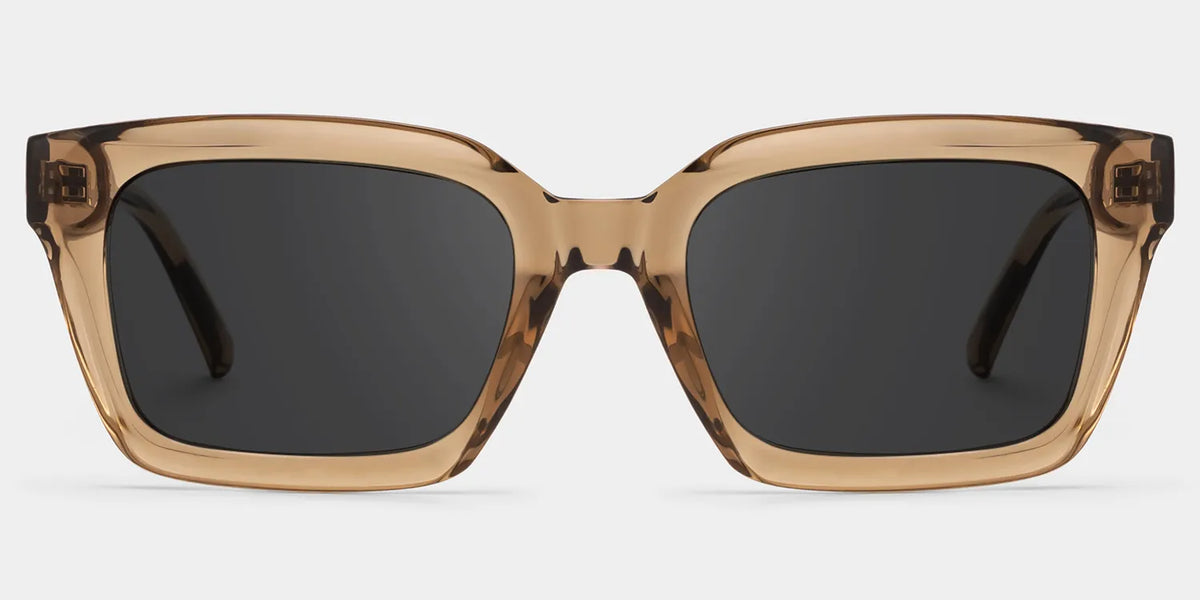 Grover Rectangle Beige Glasses