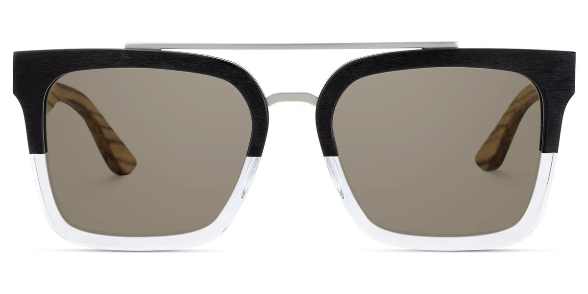Pascal Aviator Two-Tone Sunglasses