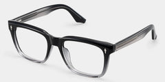 Fletcher Rectangle Black Glasses