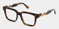 Harriet Square Tortoise Glasses