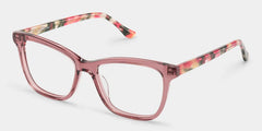 Faith Pink Rectangle Glasses