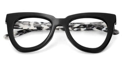 Yaser Cateye Black Glasses