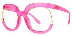 Darice Round Pink Glasses