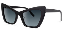 Driscoll Cateye Black Sunglasses
