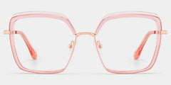 Cordaro Square Pink Glasses