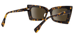 Newell Rectangle Tortoise Sunglasses