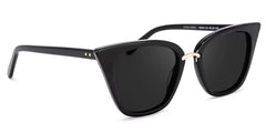 Tallulah Cat Eye Black Sunglasses