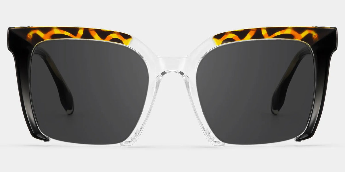 Misty Square Black Glasses