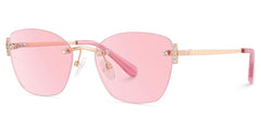 Jaxon Rectangle Rose Gold Glasses