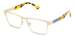 Jasper Browline Gold Glasses