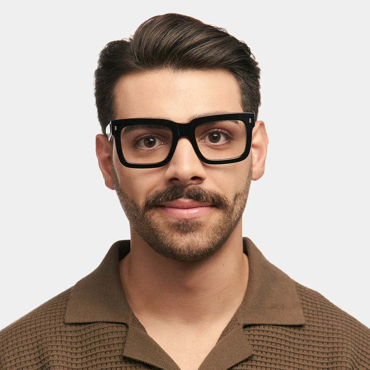 Shirmme Square Black Glasses