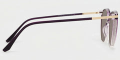 Rodz Square Purple Clear Glasses
