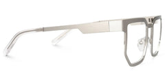 Barber Geometric Silver Glasses