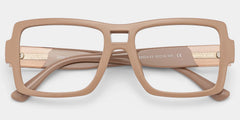 Nora Brown Aviator Glasses