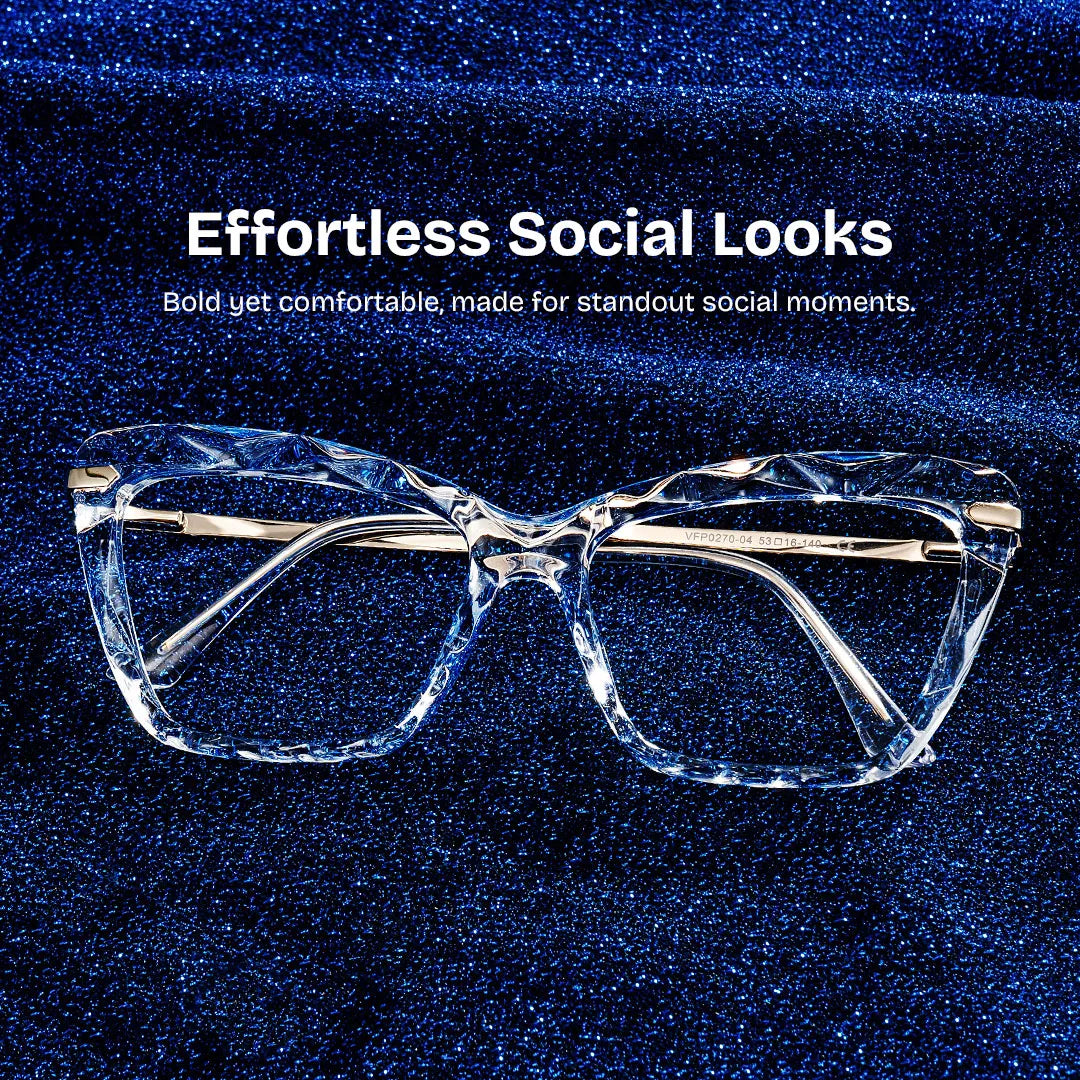 Juliet Cateye Clear Glasses