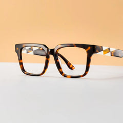 Harriet Square Tortoise Glasses