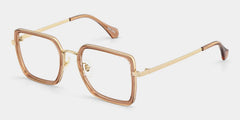 Shane Square Brown Glasses