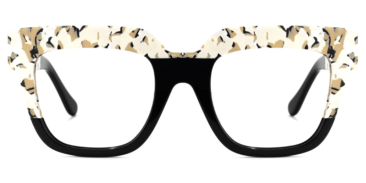 Carolann Square Black Glasses