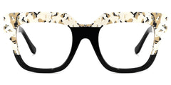 Carolann Square Black Glasses
