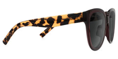 Harrell Square Dark-Red Sunglasses