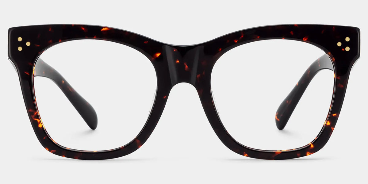 Gordon Rectangle Tortoise Glasses